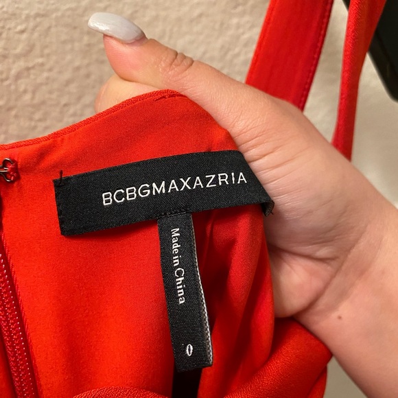 BCBG Maxazria red dress size 0 - Picture 4 of 4